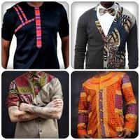 Roupas masculinas africanas Cartaz