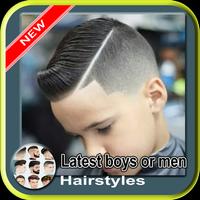 Latest Boys or Men Hairstyles Affiche