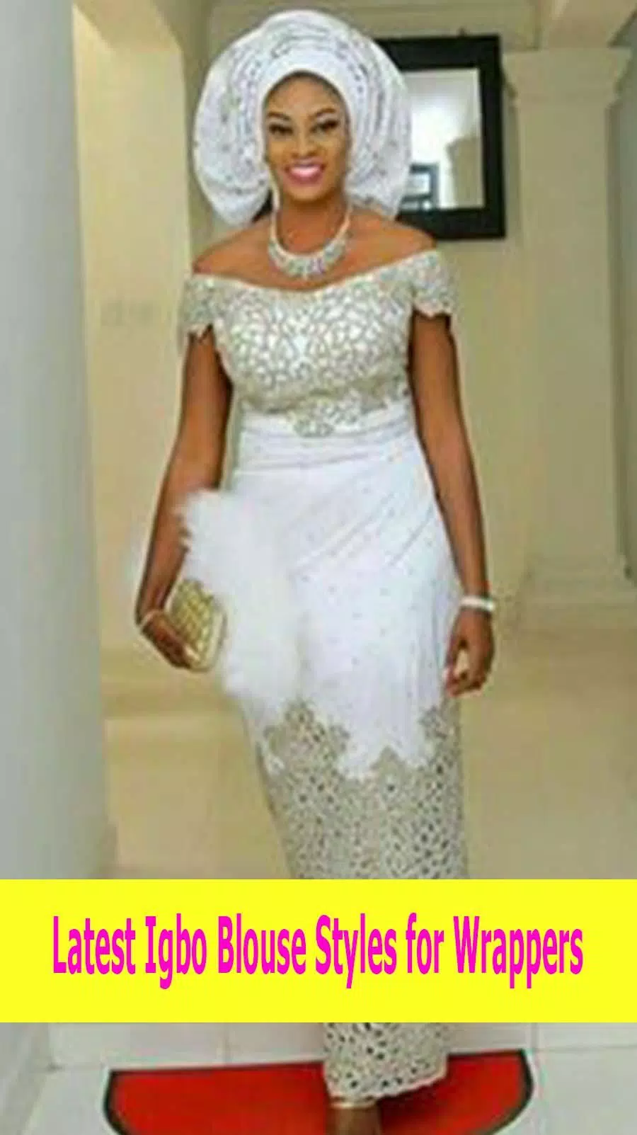 igbo blouse for wrapper