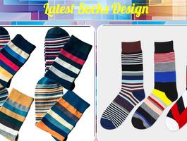 Latest Socks Design Affiche