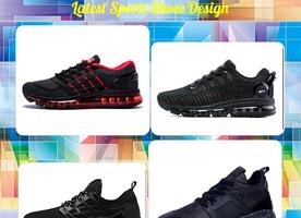 Dernières Sports Shoes Design Affiche