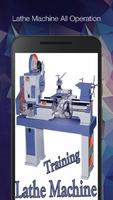 Lathe Machine Programming Operation Guide Poster