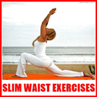 Slender waist exercises آئیکن