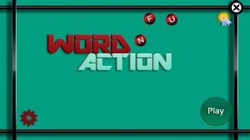 Word Action Affiche
