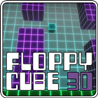 Floppy Cube 3D ไอคอน