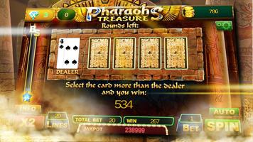 Pharaohs Treasure slot capture d'écran 1