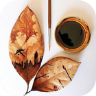 Leaf craft ideas icon