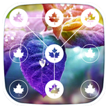 Leaf Pattern Lock Screen