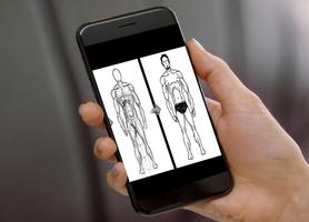 Apprendre à dessiner: corps humains capture d'écran 2