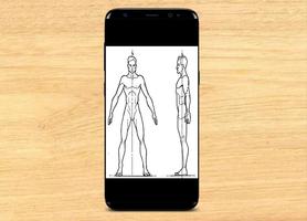 Apprendre à dessiner: corps humains capture d'écran 3