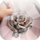 How to Draw Flowers أيقونة