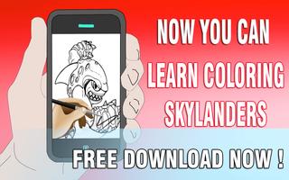 Learn Coloring Skylanders screenshot 1