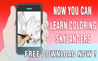 Learn Coloring Skylanders capture d'écran 2