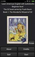 Wonderful Wizard of OZ audiobook Learn Am English पोस्टर