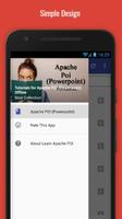 Tutorials for Apache POI (Powerpoint) Offline ポスター
