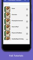 Tutorials for Australian Football Offline スクリーンショット 1