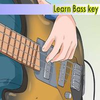 Learn Bass key plakat