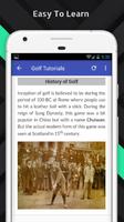 Tutorials for Golf Offline syot layar 2