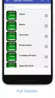 Tutorials for Django Offline تصوير الشاشة 1