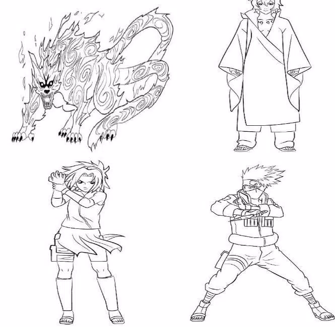 Como desenhar o NARUTO UZUMAKI passo a passo - How to draw Naruto 