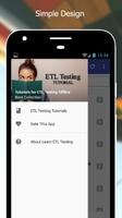 Tutorials for ETL Testing Offline plakat