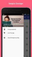 Tutorials for Entrepreneurship Development Offline 포스터