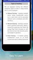 Tutorials for Ethical Hacking Offline capture d'écran 3
