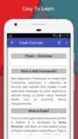 Tutorials for Flask Offline ảnh chụp màn hình 3