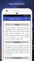 Tutorials for Kabaddi Offline Screenshot 2