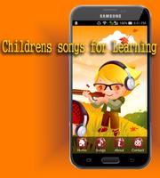 Childrens songs for Learning poster