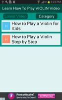 Learn How To Play VIOLIN Video 截图 2