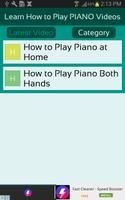 Learn How to Play PIANO Videos (Piano Playing) capture d'écran 1