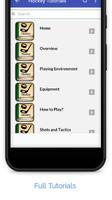 1 Schermata Tutorials for Hockey Offline
