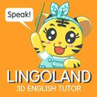 Lingoland: Learn English in 3D ícone