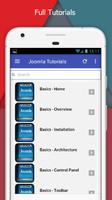 برنامه‌نما Tutorials for Joomla Offline عکس از صفحه