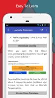 برنامه‌نما Tutorials for Joomla Offline عکس از صفحه