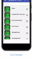 Tutorials for JavaMail API Offline Screenshot 1