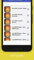 Tutorials for Java XML Offline Ekran Görüntüsü 1