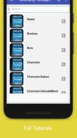 Tutorials for Java.lang Package Offline screenshot 1