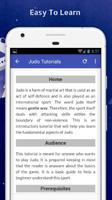 برنامه‌نما Tutorials for Judo Offline عکس از صفحه
