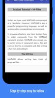 برنامه‌نما Tutorials for MATLAB Offline عکس از صفحه