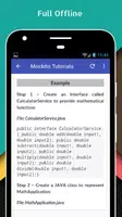 Tutorials for Mockito Offline Ekran Görüntüsü 4