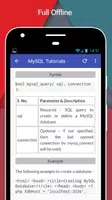 Tutorials for MySQL Offline Ekran Görüntüsü 4