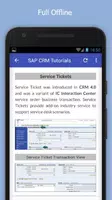 Tutorials for SAP CRM Offline ảnh chụp màn hình 4