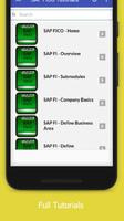 Tutorials for SAP FICO Offline capture d'écran 1