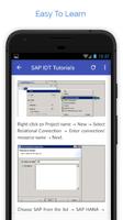 Tutorials for SAP IDT Offline screenshot 3