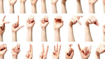 Learn Sign Language Plakat