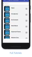 Tutorials for PyGTK Offline imagem de tela 1