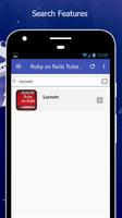 Tutorials for Ruby on Rails Offline capture d'écran 2