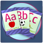 Learn ABC's - Flash Cards Game ícone